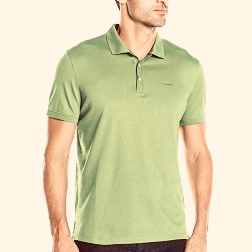 Calvin Klein liquid polo shirt